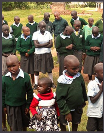 Some of the kids in the programme