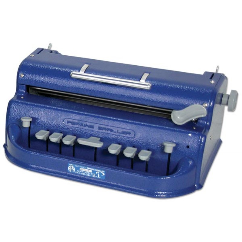 Perkins Grey Braille Machine Image